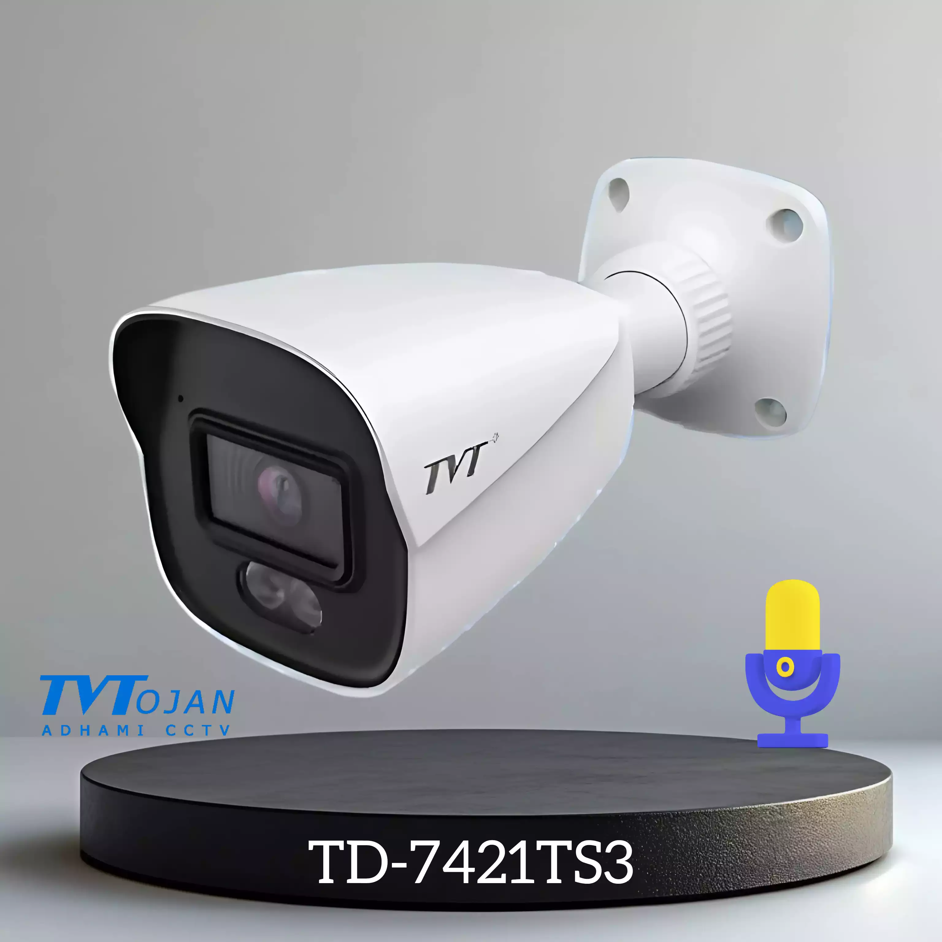 دوربین بولت 2مگاپیکسل TD-7421TS3 2MP TVT