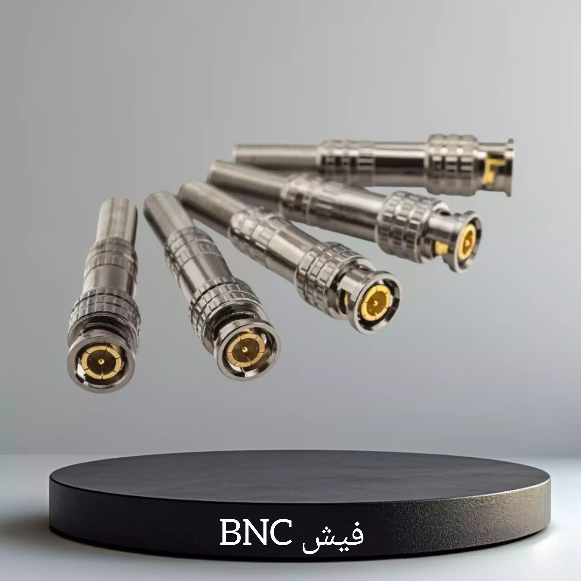 فیش BNC مدل RG-59 بسته 5 عددی