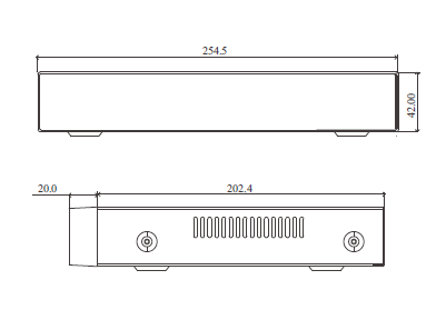 دستگاه 16 کانال کیفیت 2مگاپیکسل TD-2116NS-HL 2MP TVT DVR