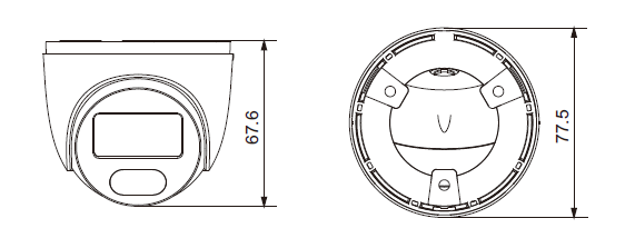 دوربین دام TD-7520AS3L TVT 2MP