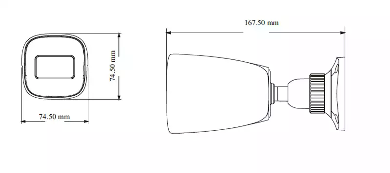 دوربین مداربسته تحت شبکه TD-9422S4 2MP TVT